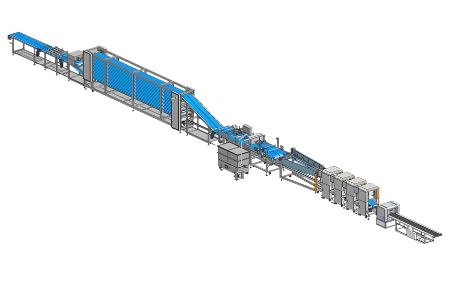 Flatbread equipment production