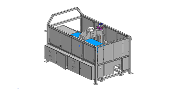 Hot press forming unit