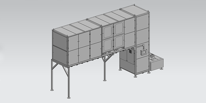 Dough proofing chamber